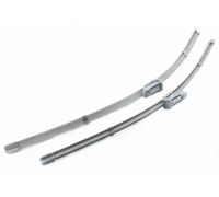 Комплект щеток стеклоочистителя (бескаркасные, 600мм + 530мм) Volkswagen Tiguan / Фольксваген Тигуан 2007-2016 W2VM443V POLCAR (Польша)