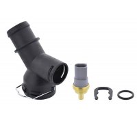 Фланец системы охлаждения (количество выходов: 3 шт) Volkswagen Tiguan / Фольксваген Тигуан 2007-2016 111237 TOPRAN (Германия)