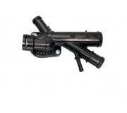 Фланец системы охлаждения (количество выходов: 4 шт) Volkswagen Tiguan / Фольксваген Тигуан 2007-2016 26.0004 FACET (Италия)