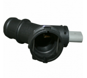 Фланець системи охолодження (кількість виходів: 3 шт) Volkswagen Tiguan / Фольксваген Тігуан 2007-2016 30623 METALCAUCHO (Іспанія)