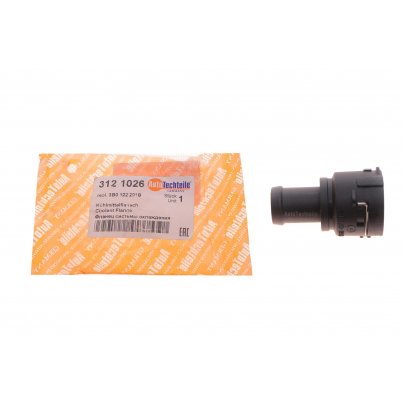 Фланец системы охлаждения (количество выходов: 2 шт) Volkswagen Tiguan / Фольксваген Тигуан 2007-2016 3121026 AUTOTECHTEILE (Германия)