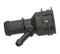 Фланець системи охолодження (кількість виходів: 2 шт) Volkswagen Tiguan / Фольксваген Тігуан 2007-2016 35953 METALCAUCHO (Іспанія)