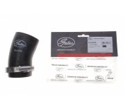 Патрубок інтеркулера до дросельної заслонки лівий Volkswagen Tiguan / Фольксваген Тігуан 2.0TDI 2007-2016 09-0344 GATES (Бельгія)