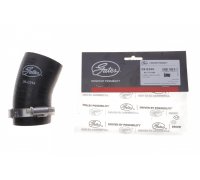 Патрубок интеркулера к дроссельной заслонке левый Volkswagen Tiguan / Фольксваген Тигуан 2.0TDI 2007-2016 09-0344 GATES (Бельгия)