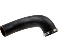 Патрубок интеркулера передний левый Volkswagen Tiguan / Фольксваген Тигуан 2.0TDI 2007-2016 09-0366 GATES (Бельгия)