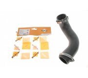 Патрубок от интеркулера передний левый Volkswagen Tiguan / Фольксваген Тигуан 2.0TDI 2007-2016 166072 NRF (Нидерланды)