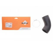 Патрубок интеркулера к турбине правый Volkswagen Tiguan / Фольксваген Тигуан 2.0TDI 2007-2016 166311 NRF (Нидерланды)