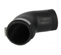 Патрубок интеркулера к дроссельной заслонке левый Volkswagen Tiguan / Фольксваген Тигуан 2.0 (бензин) 2007-2016 DCW075TT THERMOTEC (Польша)