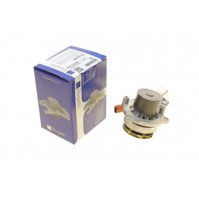 Помпа / водяний насос (з датчиком, двигун: CUVE / CUVC / CUWA) Volkswagen Tiguan / Фольксваген Тігуан 2.0TDI 2007-2016 PA10246 BUGATTI (Італія)