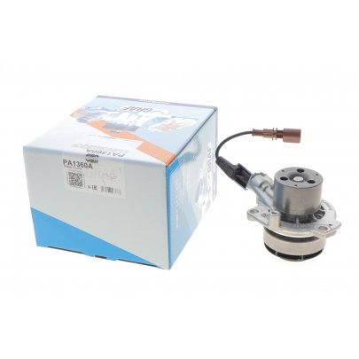 Помпа / водяний насос (з датчиком, двигун: CUVE / CUVC / CUWA) Volkswagen Tiguan / Фольксваген Тігуан 2.0TDI 2007-2016 PA1360A GRAF (Італія)