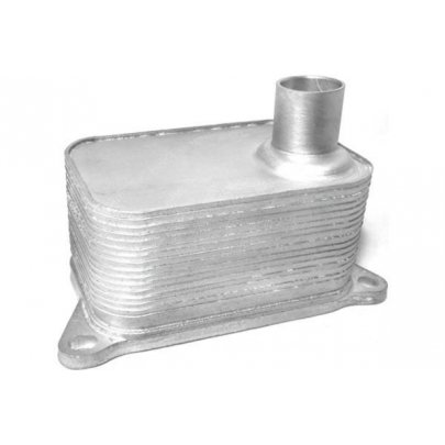 Радиатор масляный / теплообменник (140x92x97) Volkswagen Tiguan / Фольксваген Тигуан 2.0 (бензин) 2007-2016 06330 METALCAUCHO (Испания)