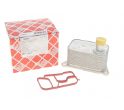 Радіатор масляний / теплообмінник (138x90x88) Volkswagen Tiguan / Фольксваген Тігуан 2.0 (бензин) 2007-2016 100856 FEBI (Німеччина)