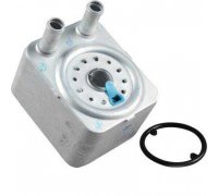 Радиатор масляный / теплообменник (120x98x65) Volkswagen Tiguan / Фольксваген Тигуан 2.0TDI 2007-2016 1113500300 JP GROUP (Дания)