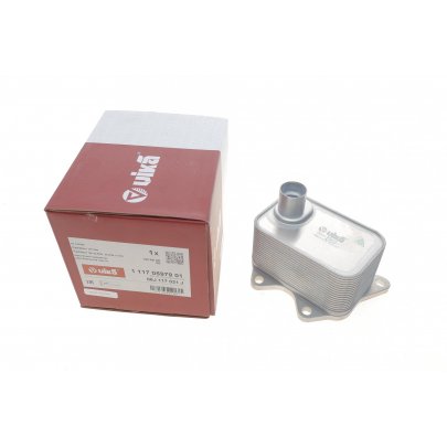 Радіатор масляний / теплообмінник (138x90x88) Volkswagen Tiguan / Фольксваген Тігуан 2.0 (бензин) 2007-2016 11170597901 VIKA (Тайвань)