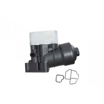 Радіатор масляний / теплообмінник (з корпусом, 110x70x51) Volkswagen Tiguan / Фольксваген Тігуан 2.0TDI 2007-2016 15977 FARE (Іспанія)