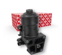 Корпус масляного фильтра (110x70x51) Volkswagen Tiguan / Фольксваген Тигуан 2.0TDI 2007-2016 171212 FEBI (Германия)