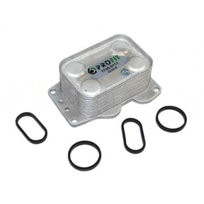 Радиатор масляный / теплообменник (138x90x60) Volkswagen Tiguan / Фольксваген Тигуан 2.0 (бензин) 2007-2016 1745-0032 PROFIT (Чехия)