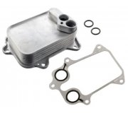 Радіатор масляний / теплообмінник (360x150x90) Volkswagen Tiguan / Фольксваген Тігуан 1.4 (бензин) 2007-2016 30103299 SWAG (Німеччина)