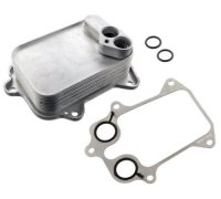 Радіатор масляний / теплообмінник (360x150x90) Volkswagen Tiguan / Фольксваген Тігуан 1.4 (бензин) 2007-2016 30103299 SWAG (Німеччина)