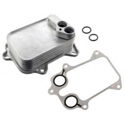 Радиатор масляный / теплообменник (150x122x50) Volkswagen Tiguan / Фольксваген Тигуан 1.4 (бензин) 2007-2016 30103299 SWAG (Германия)