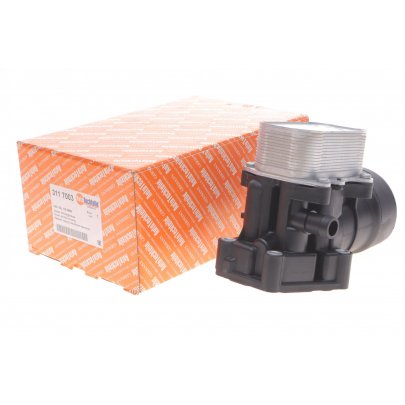 Радіатор масляний / теплообмінник (з корпусом, 110x70x51) Volkswagen Tiguan / Фольксваген Тігуан 2.0TDI 2007-2016 3117003 AUTOTECHTEILE (Німеччина)