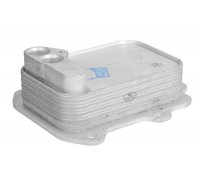 Радіатор масляний / теплообмінник (360x150x90) Volkswagen Tiguan / Фольксваген Тігуан 1.4 (бензин) 2007-2016 31904 NRF (Нідерланди)