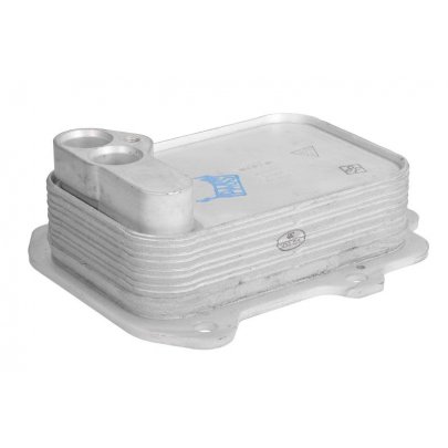 Радіатор масляний / теплообмінник (360x150x90) Volkswagen Tiguan / Фольксваген Тігуан 1.4 (бензин) 2007-2016 31904 NRF (Нідерланди)