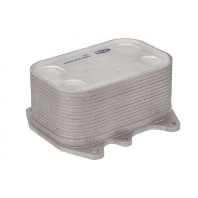 Радиатор масляный / теплообменник (110x70x49) Volkswagen Tiguan / Фольксваген Тигуан 2.0TDI 2007-2016 350300003300 MAGNETI MARELLI (Италия)