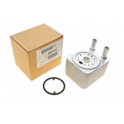 Радіатор масляний / теплообмінник (118x96x64) Volkswagen Tiguan / Фольксваген Тігуан 2.0TDI 2007-2016 58003093 VAN WEZEL (Бельгія)