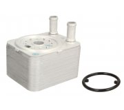 Радиатор масляный / теплообменник (124x102x109) Volkswagen Tiguan / Фольксваген Тигуан 2.0TDI 2007-2016 90655 NISSENS (Дания)