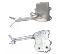 Радіатор масляний / теплообмінник (128x85x35) Volkswagen Tiguan / Фольксваген Тігуан 1.4 (бензин) 2007-2016 95014 MEAT and DORIA (Італія)