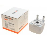 Радіатор масляний / теплообмінник (130x105x110) Volkswagen Tiguan / Фольксваген Тігуан 2.0TDI 2007-2016 A4222114 BOGAP (Німеччина)