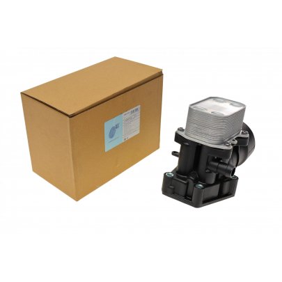 Радіатор масляний / теплообмінник (з корпусом, 110x70x51) Volkswagen Tiguan / Фольксваген Тігуан 2.0TDI 2007-2016 ADBP210027 BLUE PRINT (Польща)