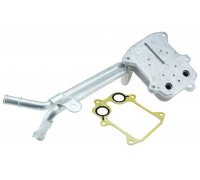 Радіатор масляний / теплообмінник (128x85x35) Volkswagen Tiguan / Фольксваген Тігуан 1.4 (бензин) 2007-2016 CCLAU008 NTY (Польща)