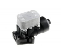 Радіатор масляний / теплообмінник (з корпусом, 110x70x51) Volkswagen Tiguan / Фольксваген Тігуан 2.0TDI 2007-2016 CCLAU010 NTY (Польща)