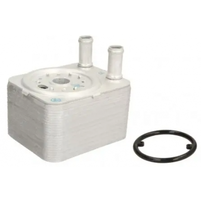 Радиатор масляный / теплообменник (119x98x72) Volkswagen Tiguan / Фольксваген Тигуан 2.0TDI 2007-2016 DRM211005 DR.MOTOR (Польша)