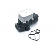 Радіатор масляний / теплообмінник (з корпусом, 110x70x51) Volkswagen Tiguan / Фольксваген Тігуан 2.0TDI 2007-2016 DRM211015S DR.MOTOR (Польща)