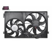 Вентилятор радиатора (с корпусом, D=360/295,без шторки) VW Caddy III / Фольксваген Кадди 3 04- 003-014-0013 ABAKUS (Польша)