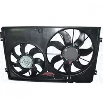 Вентилятор радіатора (з корпусом, D=360/295,без шторки) Volkswagen Tiguan / Фольксваген Тігуан 2007-2016 069422719010 MAGNETI MARELLI (Італія)