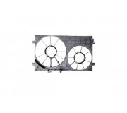 Дифузор (корпус, без шторки) вентилятора радіатора Volkswagen Tiguan / Фольксваген Тігуан 2007-2016 11210797602 DPA (США)