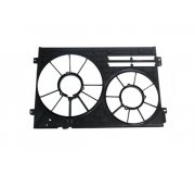 Дифузор (корпус, без шторки) вентилятора радіатора Volkswagen Tiguan / Фольксваген Тігуан 2007-2016 11210808502 DPA (США)