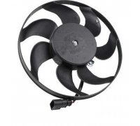 Вентилятор радіатора (електричний, D=295) Volkswagen Tiguan / Фольксваген Тігуан 2007-2016 1199101980 JP GROUP (Данія)