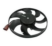 Вентилятор радіатора (електричний, D=295) VW Caddy III / Фольксваген Кадді 3 04- 133123U31 POLCAR (Польща)
