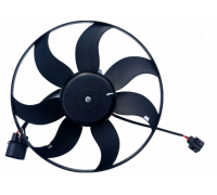 Вентилятор радіатора (електричний, D=360) Volkswagen Tiguan / Фольксваген Тігуан 2007-2016 133123U6 POLCAR (Польща)