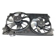 Вентилятор радиатора (с корпусом, D=360/295,без шторки) VW Caddy III / Фольксваген Кадди 3 04- 1850-0088 PROFIT (Чехия)