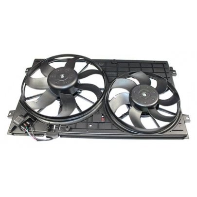 Вентилятор радіатора (з корпусом, D=360/295,без шторки) Volkswagen Tiguan / Фольксваген Тігуан 2007-2016 1850-0088 PROFIT (Чехія)