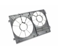 Дифузор (корпус, без шторки) вентилятора радіатора Volkswagen Tiguan / Фольксваген Тігуан 2007-2016 34121001 AND (Україна)