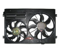 Вентилятор радіатора (з корпусом, D=360/295,без шторки) Volkswagen Tiguan / Фольксваген Тігуан 2007-2016 352035 ERA (Італія)