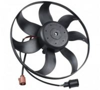 Вентилятор радіатора (електричний, D=360) Volkswagen Tiguan / Фольксваген Тігуан 2007-2016 35959007 AND (Україна)