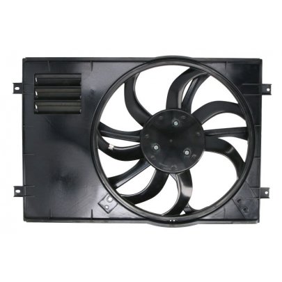 Вентилятор радіатора (з корпусом, D=295) Volkswagen Tiguan / Фольксваген Тігуан 2007-2016 470170 NRF (Нідерланди)